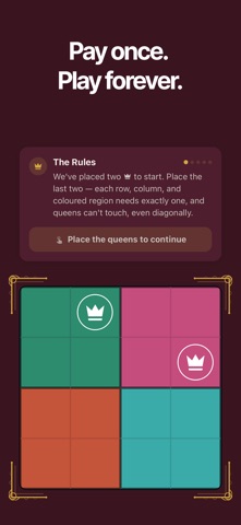 reina: Queens Logic Puzzles Screenshot 5 of 6