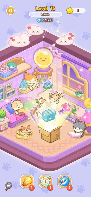 Cozy Cat Room: Decor & Relax screenshot 4