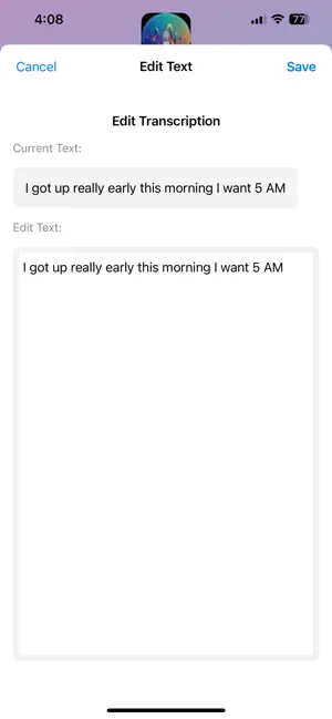 My Voice Diary screenshot 3