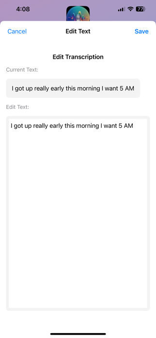 My Voice Diary Screenshot 3 of 10