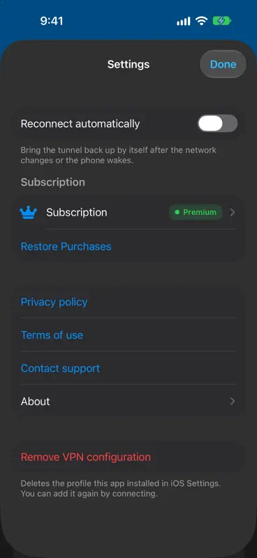 Iranian VPN-برای ایرانیان خارج screenshot 9 of 9