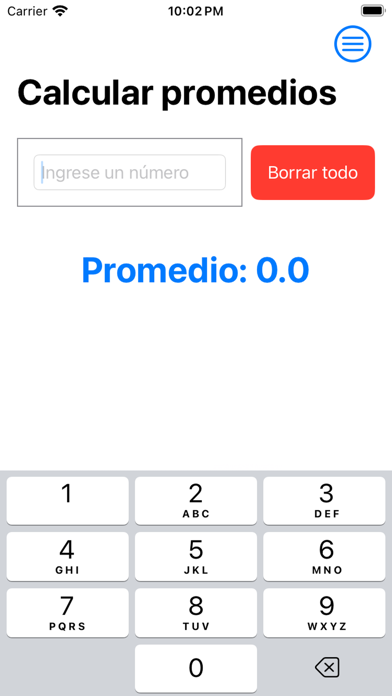 Calcular Promedios Screenshot