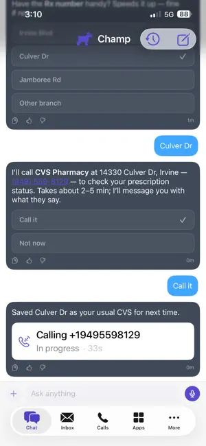 Vuel - Personal AI Assistant screenshot 3