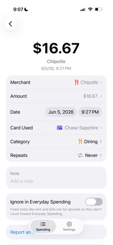 Orbit Spending Screenshot 3 of 3