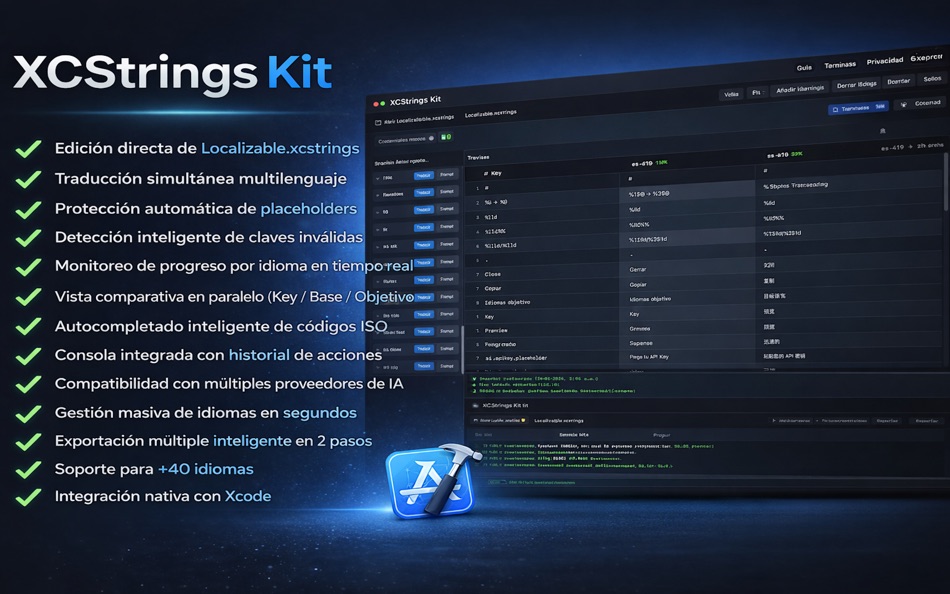 #2. XCStrings Kit (macOS) Göre: Glenil Puca