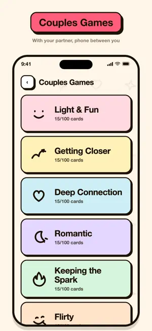 Pairo: Questions & Card Games screenshot 1