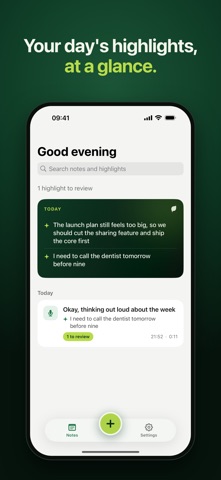 Gistleaf: Voice Notes Screenshot 3 of 6