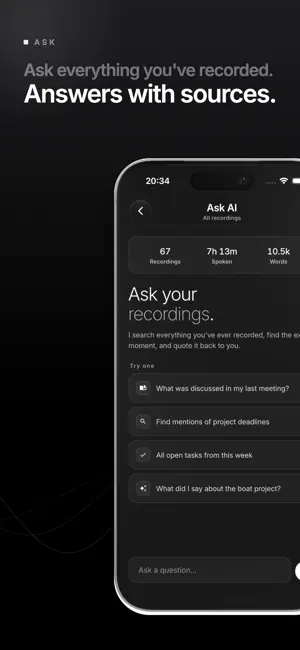 VoiceMind – Voice to Knowledge screenshot 2