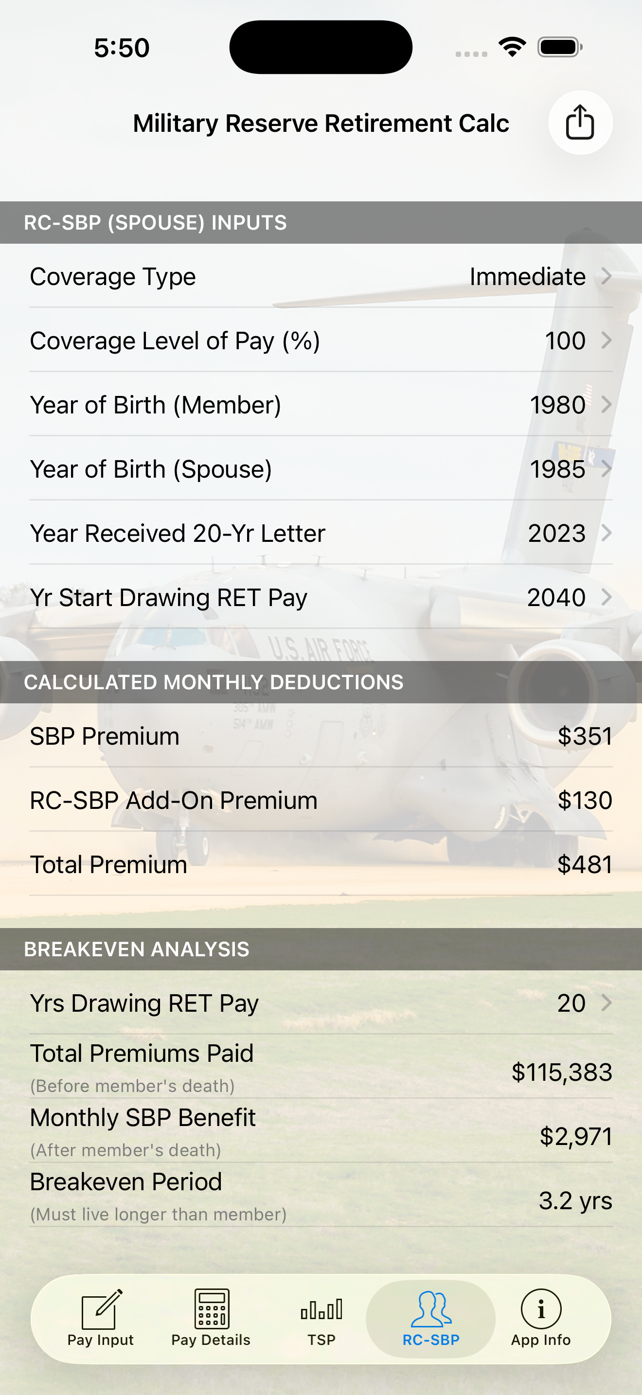 Military Reserve Retirement