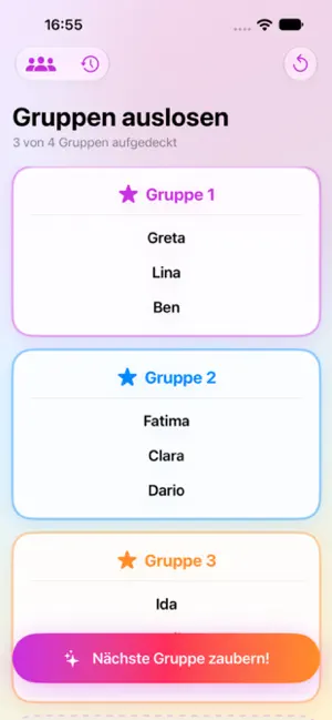 GruppenZauber für die Schule screenshot 1