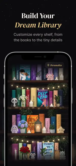 Yuuna: Bookshelf Book Tracker screenshot 1