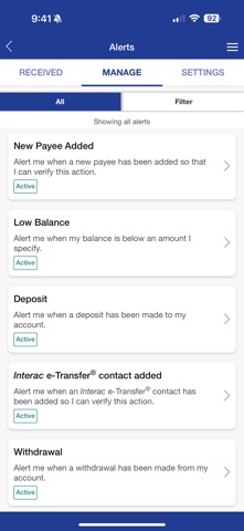 App screenshot