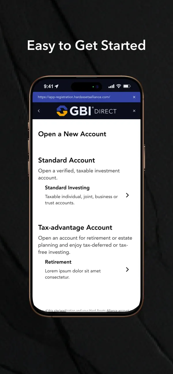 Screenshot #1 pour GBI Direct