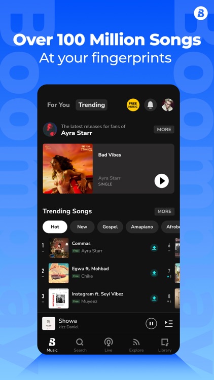 Boomplay: Music & Live Stream