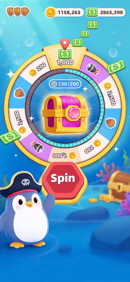 #2. Cash Master: Coin Tycoon (iOS) By: OTTERPAW STUDIO PTE. LTD.