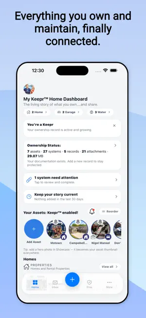 Keepr: Home & Asset Care screenshot 2