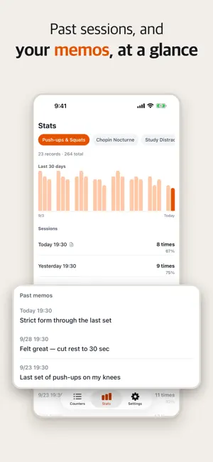 Counter Timer: Rep Tally screenshot 3
