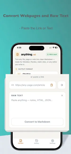 Anything to Markdown Converter screenshot 4