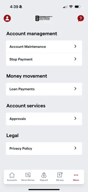 MyBankCNB Mobile screenshot 4