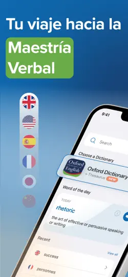 Captura de pantalla de Oxford Dictionary - Inglés-ES en iPhone 1