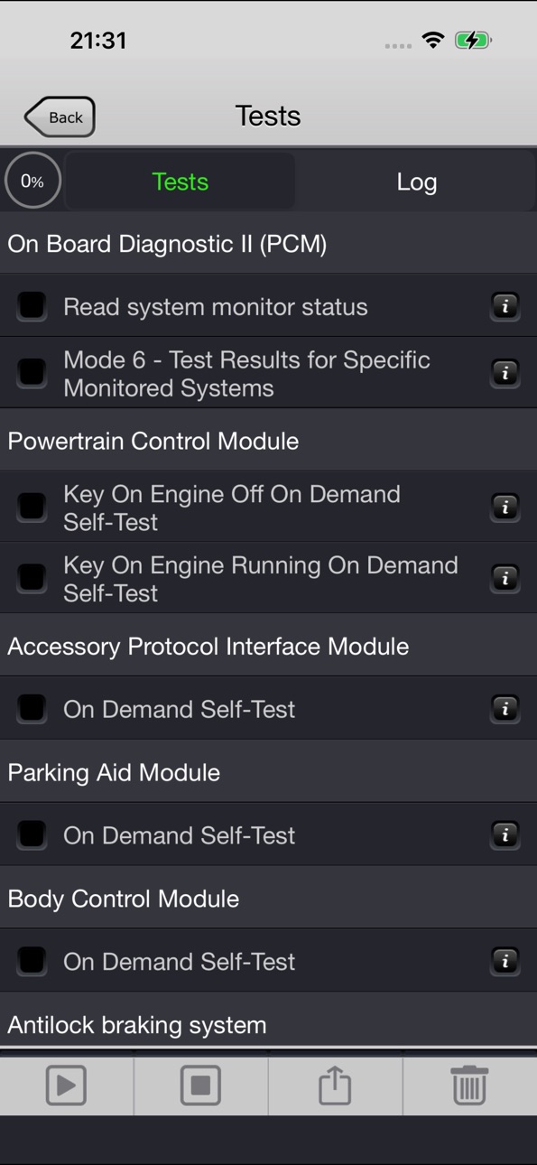 iPhone screenshot