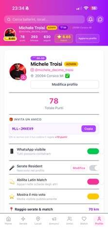 Latin Lovers App Screenshot 1 of 2