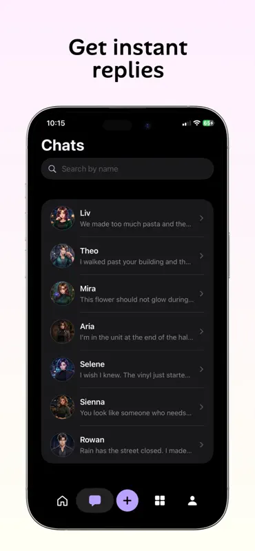 Poli - AI Chat & Stories screenshot 3 of 5