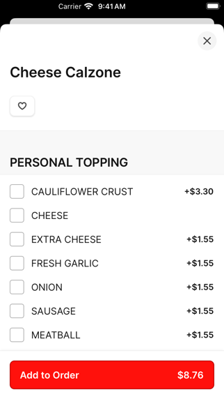 Roman Pizza & Restaurant iPhone screenshot 4 - Food & Drink app
