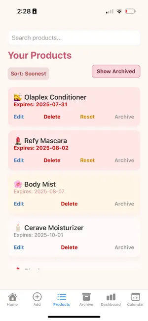 Best By-Beauty Expiry Tracker screenshot 3
