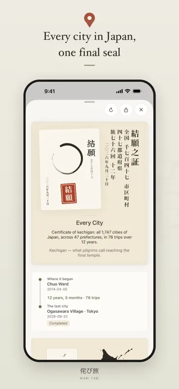 Wabi Tabi — Japan Travel Map screenshot 6 of 10