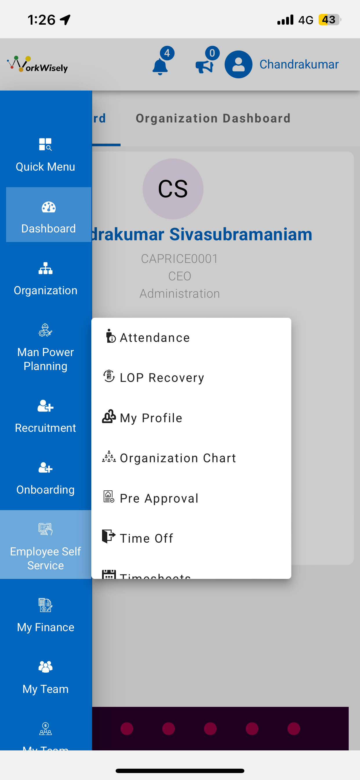 Workwisely screenshot 6