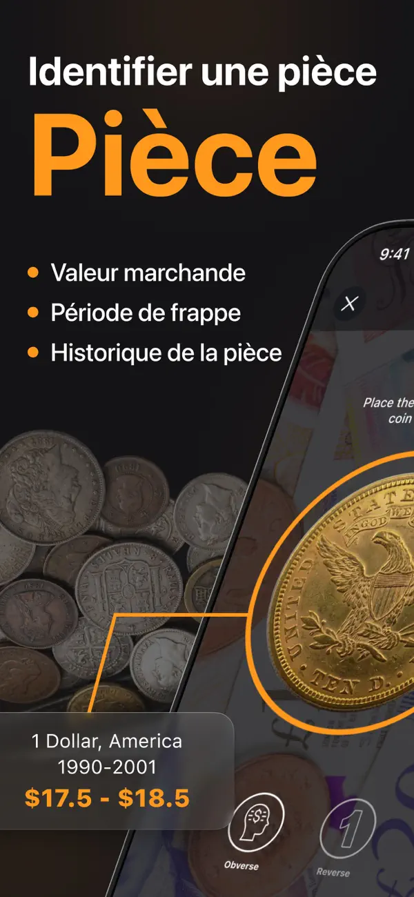 Screenshot #1 pour Détecteur Valeur des Pièces