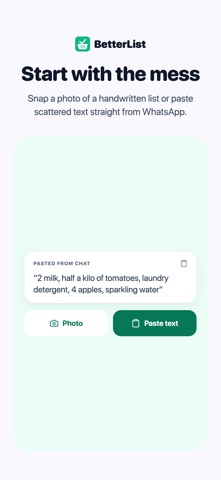 BetterList screenshot 1