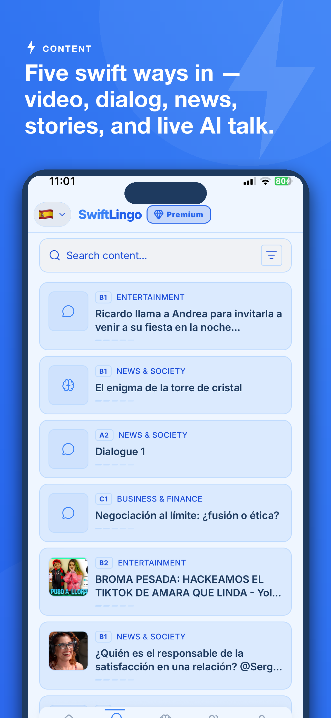 Learn Czech - SwiftLingo screenshot 3
