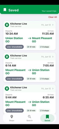 Transit Scanner screenshot 3