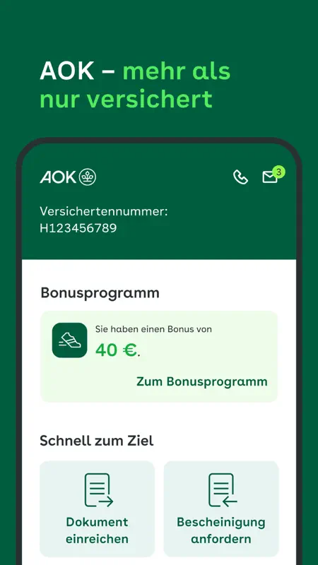 Meine AOK screenshot 1 of 7