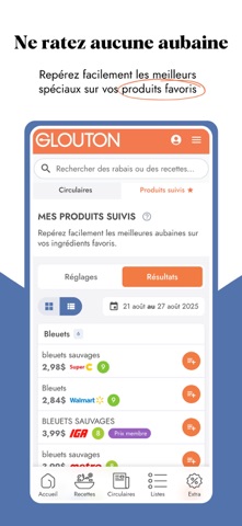 Glouton iPhone screenshot 7