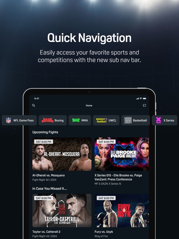 Screenshot #5 for DAZN: Stream Live Sports