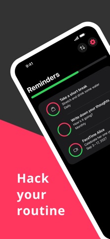 Randominder | Routine Hacker Screenshot 1 of 7
