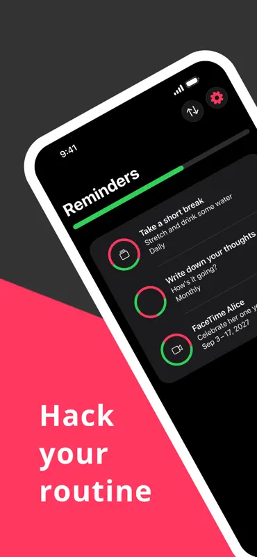 Randominder | Routine Hacker screenshot 1 of 7