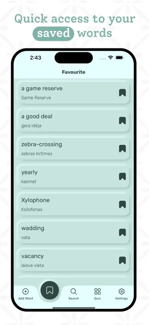 Lithuanian Dictionary screenshot 4