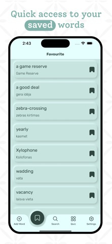 Lithuanian Dictionary screenshot