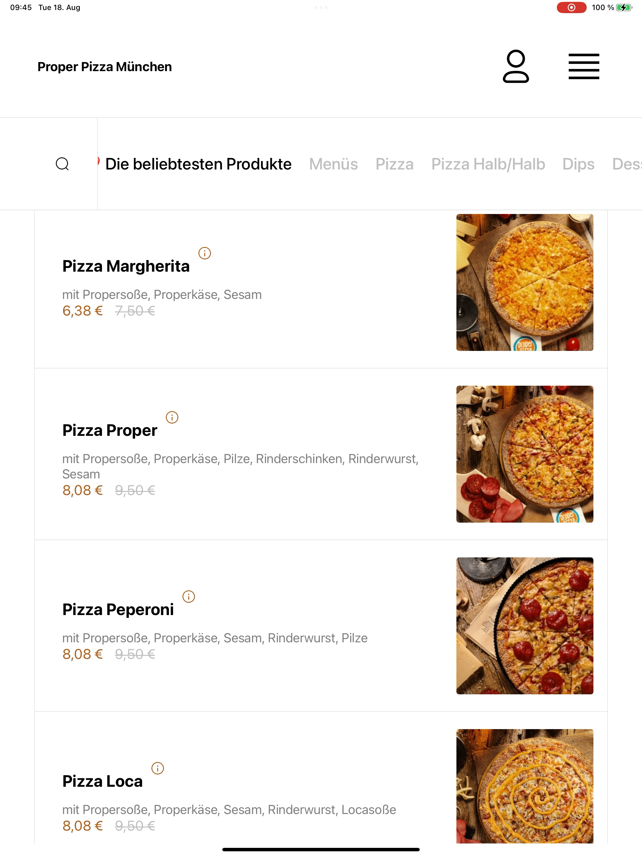 Proper Pizza München screenshot 13