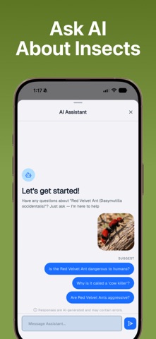 Bug Bite Identifier App screenshot
