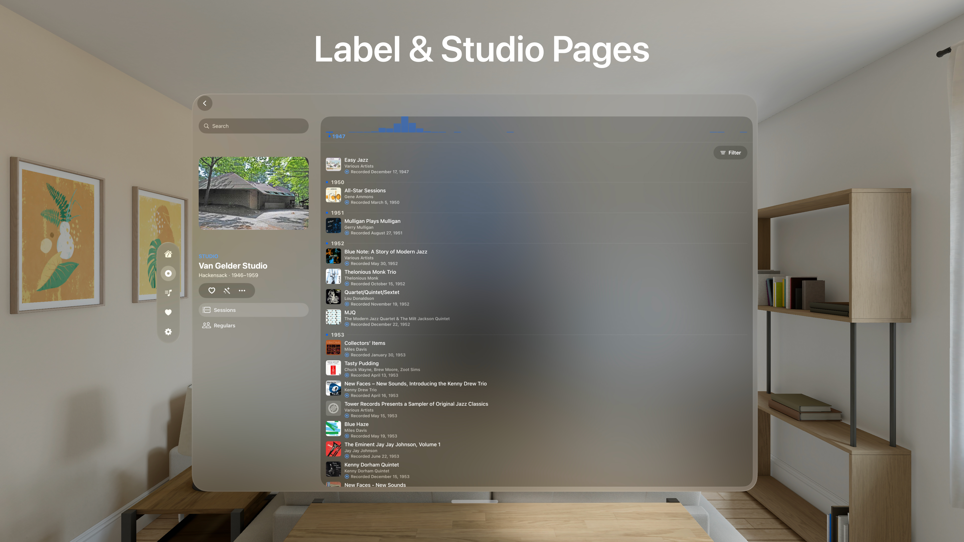 Sessionography: Jazz Explorer screenshot 22