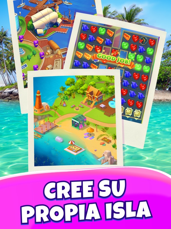 Gummy Drop! Juego de Match 3 screenshot 10