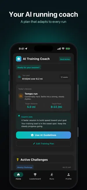 Flux Run: AI Running Coach screenshot 2