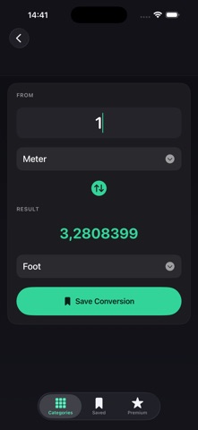 Unit Converter AWG screenshot