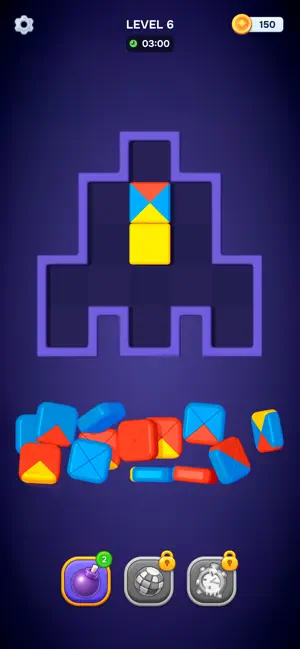Mosaic Pop: Triangle Puzzle screenshot 3