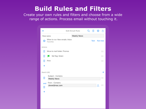 AltaMail iPad screenshot 4 - Business app
